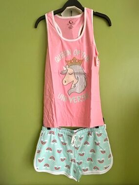 PJ Couture Tank and Shorts Sleepwear Set